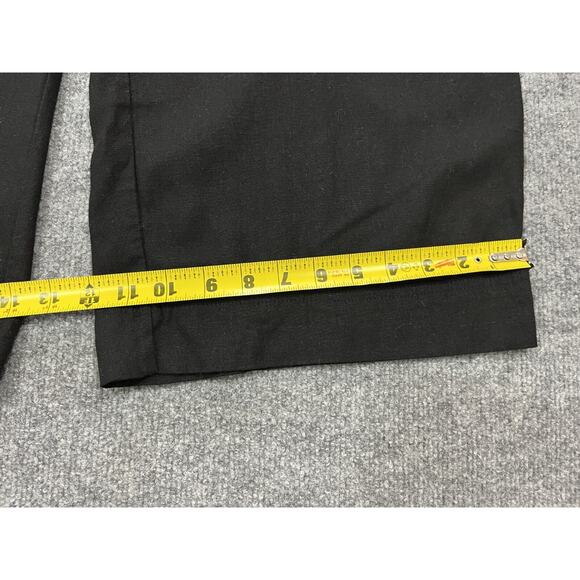 Coastal Resort Linen Blend Crop Pants 2XL Minimalist Scandi Cabincore Palm Beach - Picture 11 of 12